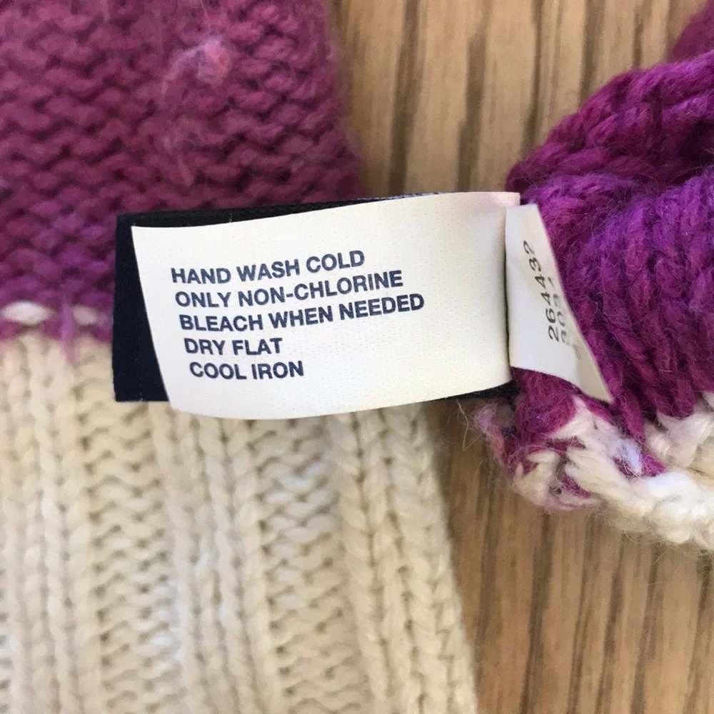 GAP Kids Colorful Cable Knit Gloves Size M
